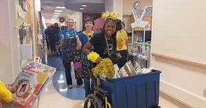 'So special': Parade brings joy to young cancer patients at Mott Children's Hospital