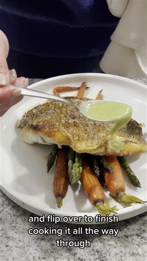 Impress Your Date with Pan-Fried Snapper & Creamy Herb Sauce