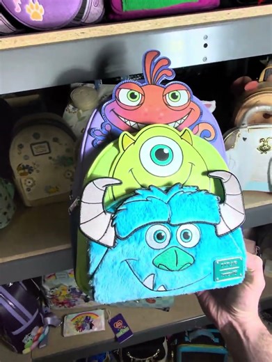 The perfect Mmonsters Inc bag!! #monstersinc #disney #pixar #monstersuniversity #threelittlemingos
