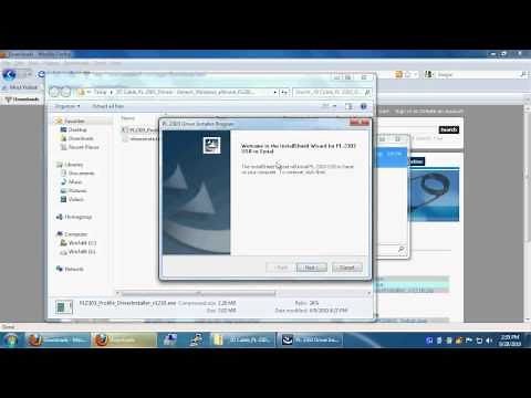 Windows 7 install guide Prolific PL2303
