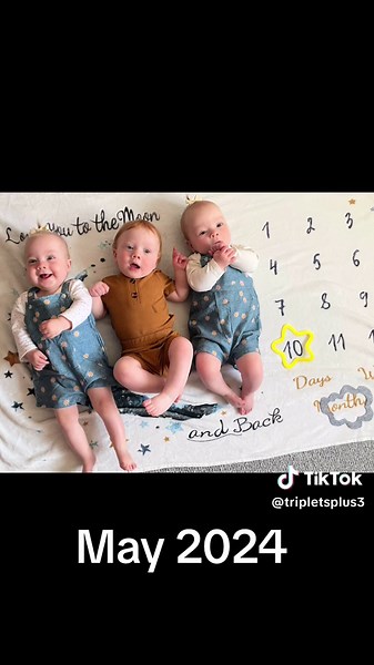 Happy 1st Birthday to Our Triplets! 🎉
