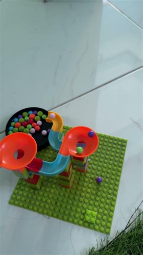 Colorful Cascades: DIY Marble Maze