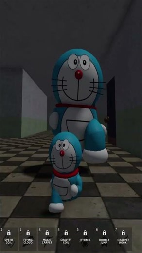 Escape RUN FROM DORAEMON! OBBY Roblox #shorts #shortvideo #shortsroblox