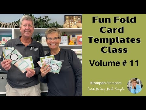 Fun Fold Card Making Class - Volume #11