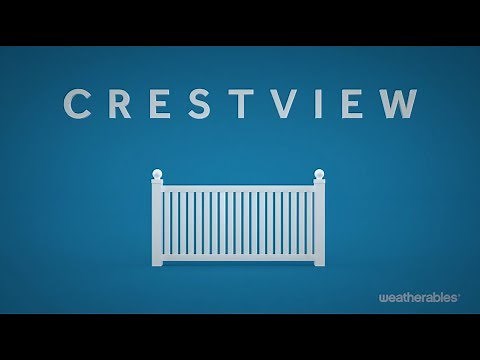Weatherables Crestview 4 Foot Tall Fence Installation