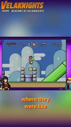 Mario & Yoshi's Glitchy Speedrun: Cheats or Alternate Dimensions? #shorts