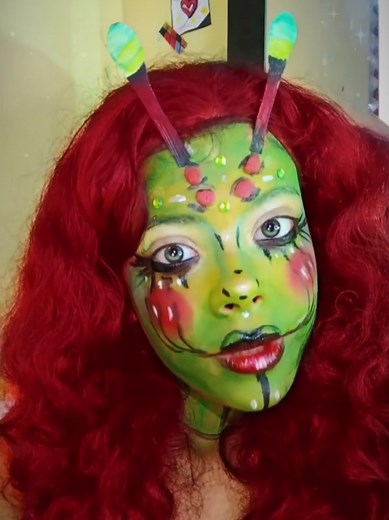 Creative Alien Girl Makeup Tutorial