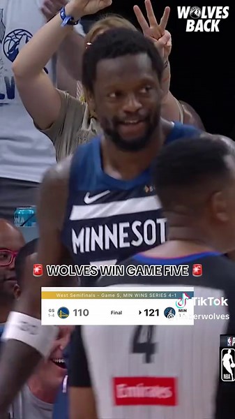 WCF HERE WE COME!!!! WOLVES IN FIVE!!!! 🚨🚨🚨 #nba #minnesota #timberwolves #anthonyedwards #rudygobert #juliusrandle #nazreid #jadenmcdaniels #dontedivincenzo #nbaplayoffs