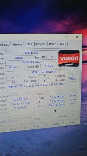 AMD E-350 | The weakest processor you'll see today #processor #rv415 #computer