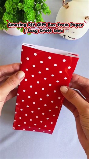 Amazing DIY Gift Box from Paper | Easy Craft Idea ✂️