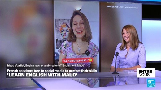 'Learn English with Maud': Instagram account helps French speakers perfect their skills