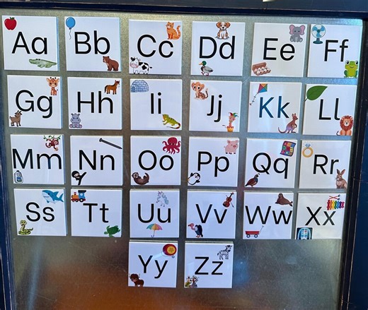 Alphabet Magnets 2.5”x2.5”, ABC, Letter Learning, Classroom Supplies - Etsy