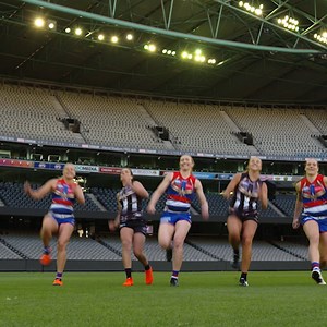 14K views · 16 reactions | Marvel Studio's first female-led Super Hero Captain Marvel is making history today. We're also making history this Saturday, hosting the very first AFLW Double Header, here at Marvel Stadium. | Marvel Stadium | Facebook