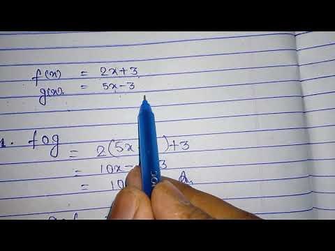 How to find FoG, GoG, GoF and FoF , important questions for class 12th mathematics 2021 examination