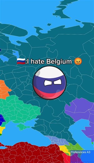Real Friend of Belgium Map Animation