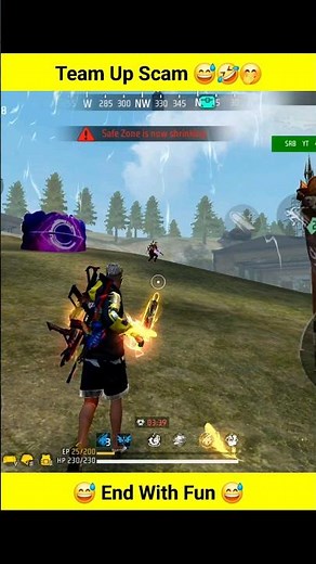 Team Up With Enemy 🤝 But SCB Is Gone🤭😅🤣 పాపం SCB || ‪@funwithsrbyt‬ || #freefire #comedy #srb #funny