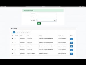 LARAVEL - Tracking USER Activity using Audit Trail. PART 3