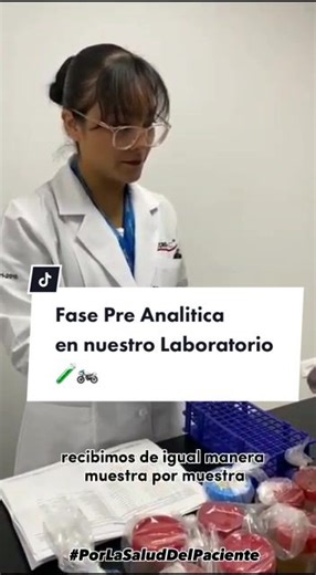 Fase Pre Analítica: Proceso en Nuestro Laboratorio
