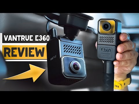 Vantrue E360 Review: a PANORAMIC Dash Cam!?