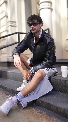 Heavy Layers, Heavier Flex #membersonly #fashion #ootd #ootdguide #outfitideas #outfitinspo