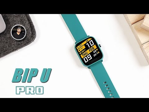 Amazfit Bip U Pro with Built-in ALEXA and GPS - Now that's a PRO 🔥