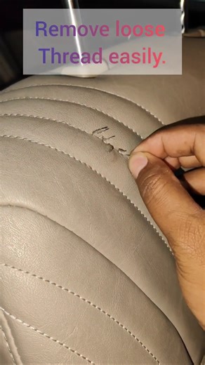 Don't pull out the thread 🚗 #cartips #shorts