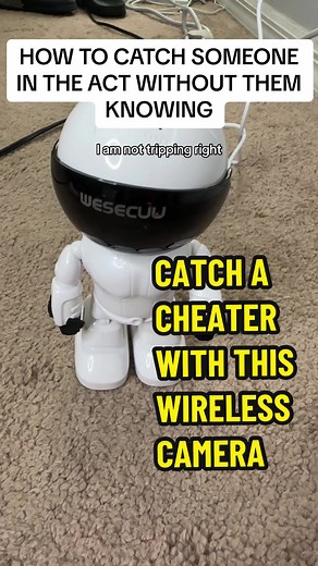 I FINALLY found the PERFECT spy camera 👀 in our house they call me neighborhood watch bc im ALWAYS catching them doing crazy stuff!!! This wireless camera just made getting the TRUTH so much easier!!!! #candacecreatescontent #caughtoncamera #caughtcheating #busted #spying