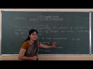 I PU Computer Science 'Problem Solving Methodology' Part I by Smt Gayathri N