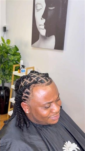 Four barrel rolls and twist on starter locs with extensions #explorepage #explore