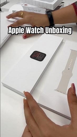 Apple Watch: What's in the box? 📦 #applewatch #unboxing