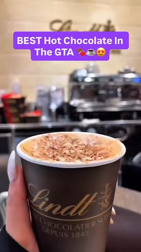 Drop your fav hot chocolate spots  Lindt Chocolate Shop, Toronto ON price: $$ : Special thanks to @foodeez.galore for the content (be sure to check out their amazing content) ✨ Check out @bites.toronto for more food-related content in the GTA  #bitestoronto #torontoeats #torontofoodie #torontolife #6ixfoods #gtafoodies #oakville #thornhill #mississaugaeats #torontofoodblogger #lindtchocolate #hotchoclate☕️ #yyzfoodie | Bites Toronto | Facebook
