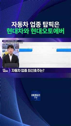 Top picks in the automotive industry? Hyundai Motor Company and Hyundai Autoever.