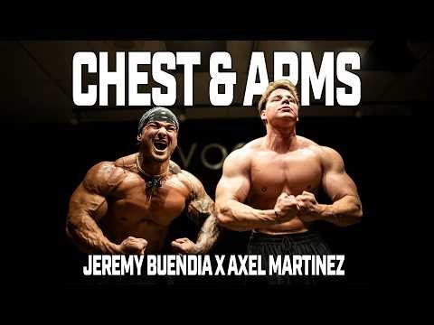 Chest & Arm workout Jeremy Buendia & Axel Martinez