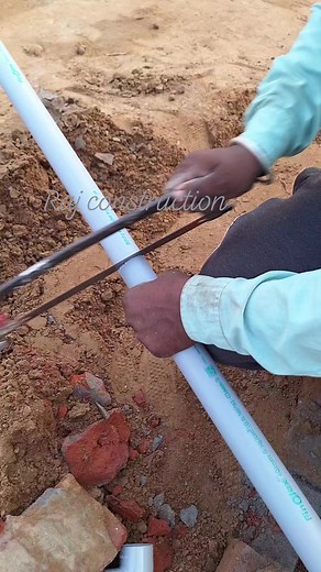How to fit ac drain pipe | Raj Construction