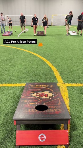 Cornhole Warm-up Session in Wichita