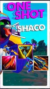 você não sabe dar dano de shaco? #leagueoflegends #leagueoflegendsbrasil
