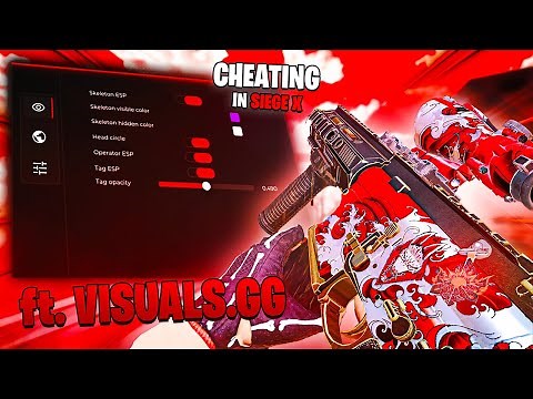 DESTROYING CHAMPS with THE BEST R6 CHEAT | visuals.gg | Rainbow Six Siege