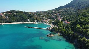 Aerial View City Poros Kefalonia Island Stock Footage Video (100% Royalty-free) 1056286361 | Shutterstock