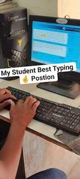 Fast Typing Practice | increase your speed 📈 | Daily Typing pratice #computer #reels