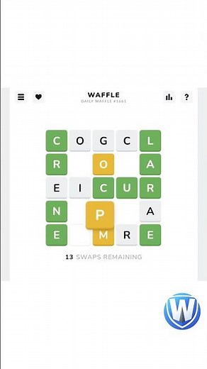 Waffle #1661: Perfect 10-Swap Mastery (Aug 9)