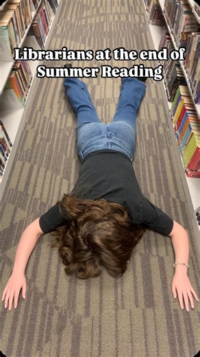 Our librarians are worn out from all the Summer Reading fun! We take a break in August to recharge and plan for the rest of the year. So, as of tomorrow, no programs until after Labor Day. Thanks to everyone who helped make Summer Reading awesome! #summerreading2025 #floortime | Madison Library District