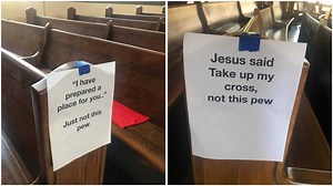 Church finds genius way to message their social distancing policy