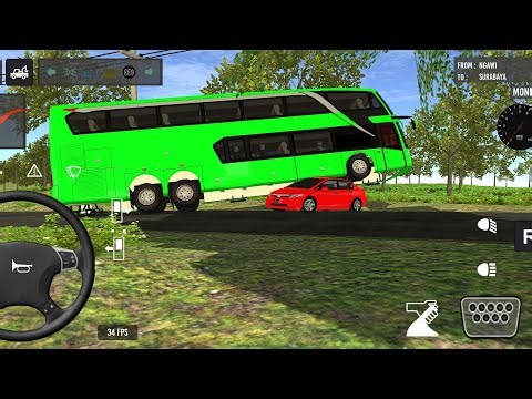BUSSID Season 2 – Part 118😭 | Impossible Mountain Road Challenge 😱 | Coach Bus Simulator Indonesia