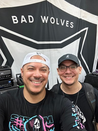 We are happy to announce AJ Rebollo, who is most known as playing with the band Issues as our new touring guitarist. Wolfpack, please welcome AJ to Bad Wolves Nation and make him feel at home. We couldn’t be more pleased to have such a talented and pleasant Djentleman on the team. #badwolves #issues #AJRebollo | Bad Wolves