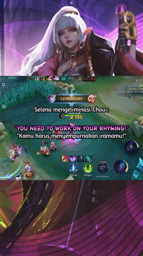 Selena & S.T.U.N. Squad Interaction in Mobile Legends