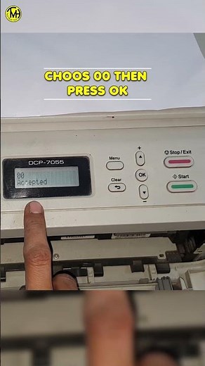 Brother DCP 7055 Replace Toner Error Solve
