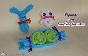 Aprende a hacer divertidas figuras con toallas, ¡perfectas para completar una canastilla o cualquier detalle!