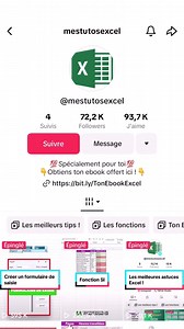 114K views · 1.1K reactions | Astuces Excel . . . Je ne suis pas l'auteur de la vidéo donc je n'ai pas de droit d'auteur sur la vidéo #excel | 퐒퐭퐞퐯퐞 퐀퐫퐧퐨퐥퐝 퐓퐂퐇퐄퐌퐎퐖퐎 | Facebook