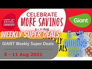 Promo Giant Weekly Super Deals 5 - 11 August 2021 | Weekly Promo
