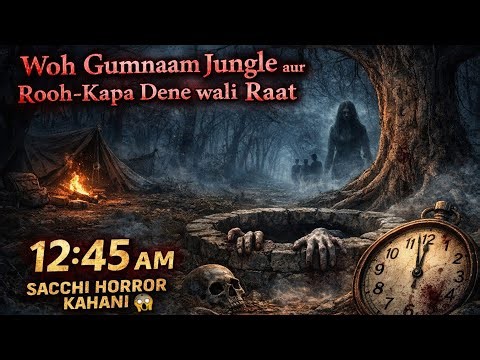 Woh Gumnaam Jungle aur Rooh-Kapa Dene Wali Raat 😱 | 12:45 AM Horror Story Hindi | Real Story